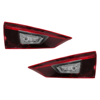 Replace® - Brand New OE Driver and Passenger Side Inner Replacement Tail Lights