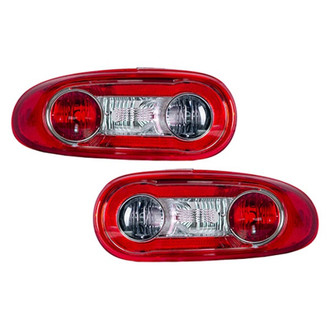 Replace® - Brand New OE Driver and Passenger Side Replacement Tail Light Lens and Housings