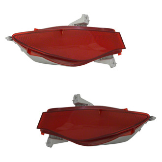 Replace® - Rear Bumper Reflectors