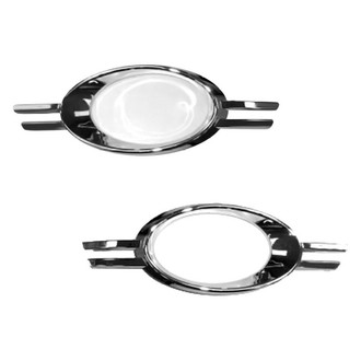 Replace® - Front Driver and Passenger Side Fog Light Trim Set (Standard Line)