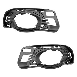 Replace® - Front Driver and Passenger Side Fog Light Bezel Set (Standard Line)
