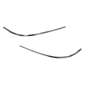 Replace® - Front Driver and Passenger Side Bumper Cover Molding Set (Standard Line)