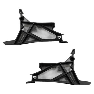 Replace® - Rear Driver and Passenger Side Bumper Impact Bar Brace Set (Standard Line)
