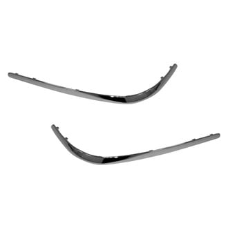 Replace® - Rear Driver and Passenger Side Bumper Cover Molding Set (Standard Line)