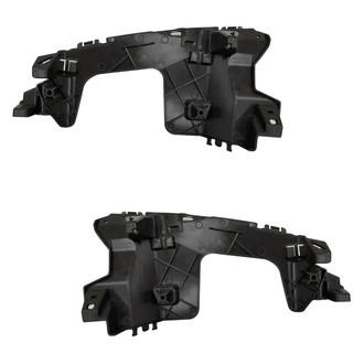 Replace® - Rear Driver and Passenger Side Bumper Exhaust Bracket Set (Standard Line)
