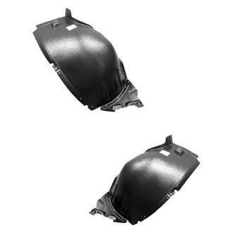 Replace® - Front Driver and Passenger Side Fender Liner Front Section Set (Standard Line)