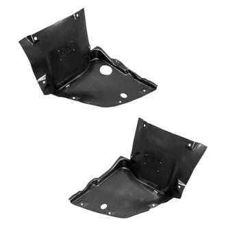 Replace® - Front Driver and Passenger Side Fender Liner Front Section Set (Standard Line)
