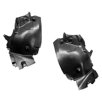 Replace® - Front Rearward Driver and Passenger Side Fender Liner Rear Section Set (Standard Line)