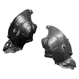 Replace® - Front Driver and Passenger Side Fender Liner Front Section Set (Standard Line)