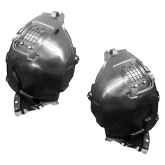 Replace® - Front Driver and Passenger Side Fender Liner Set (CAPA Certified)