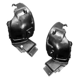 Replace® - Front Rearward Driver and Passenger Side Fender Liner Rear Section Set (Standard Line)