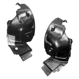 Replace® - Front Rearward Driver and Passenger Side Fender Liner Rear Section Set (CAPA Certified)