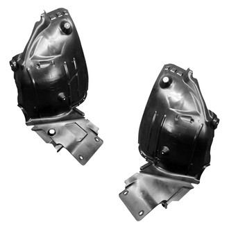 Replace® - Front Rearward Driver and Passenger Side Fender Liner Set (CAPA Certified)