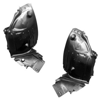 Replace® - Front Rearward Driver and Passenger Side Fender Liner Set (CAPA Certified)