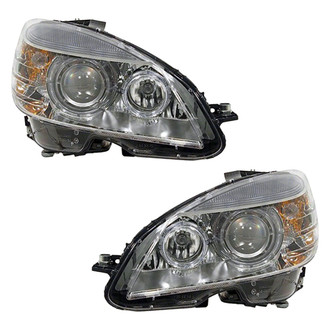 Replace® - Driver and Passenger Side Replacement Headlight Set (Standard Line)