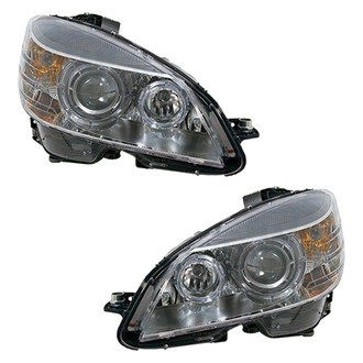 Replace® - Driver and Passenger Side Replacement Headlight Set (Standard Line)