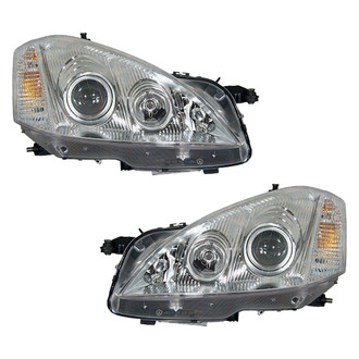 Replace® - Driver and Passenger Side Replacement Headlight Set (Standard Line)