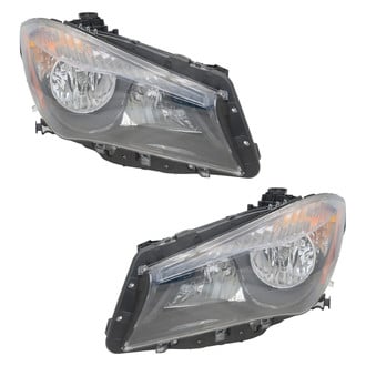 Replace® - Driver and Passenger Side Replacement Headlight Set (Standard Line)