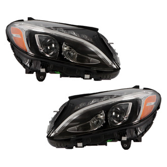 Replace® - Driver and Passenger Side Replacement Headlight Set (Standard Line)