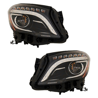 Replace® - Driver and Passenger Side Replacement Headlight Set (Standard Line)