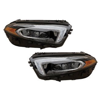 Replace® - Driver and Passenger Side Replacement Headlight Set Lens and Housing (CAPA Certified)