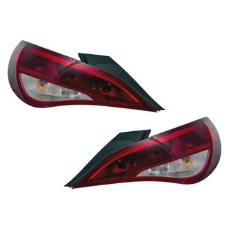 Replace® - Driver and Passenger Side Replacement Tail Lights (Standard Line)