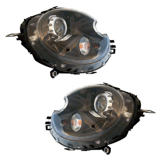 Replace® - Driver and Passenger Side Replacement Headlight Set Lens and Housing (Standard Line)