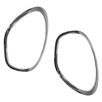 Replace® - Driver and Passenger Side Headlight Bezel Set (Standard Line)