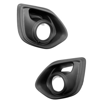 Replace® - Front Driver and Passenger Side Fog Light Bezel Set (Standard Line)