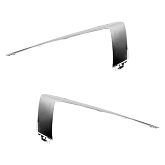 Replace® - Front Upper Driver and Passenger Side Bumper Cover Molding Set (CAPA Certified)
