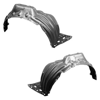Replace® - Front Driver and Passenger Side Fender Liner Set (Standard Line)
