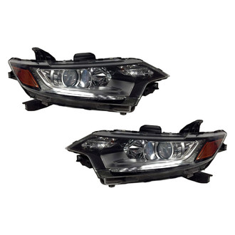 Replace® - Driver and Passenger Side Replacement Headlight Set (CAPA Certified)