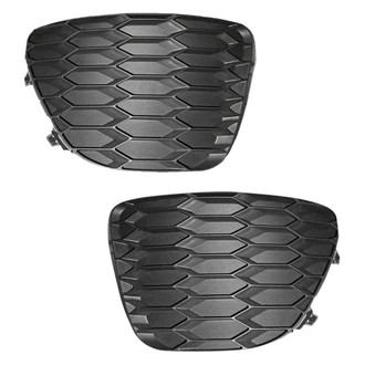 Replace® - Front Driver and Passenger Side Fog Light Cover Set (Standard Line)