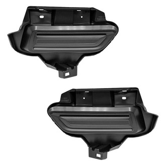 Replace® - Front Driver and Passenger Side Fog Light Cover Set (Standard Line)