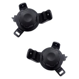 Replace® - Front Driver and Passenger Side Fog Light Cover Set (Standard Line)