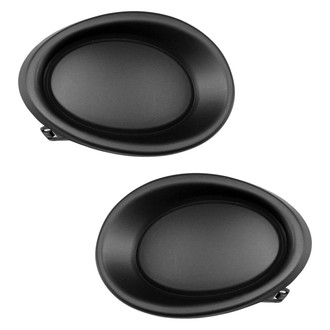 Replace® - Front Driver and Passenger Side Fog Light Cover Set (Standard Line)