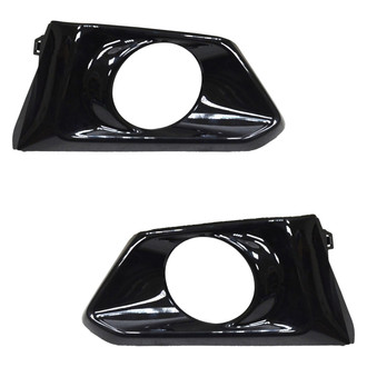 Replace® - Front Driver and Passenger Side Fog Light Cover Set (Standard Line)