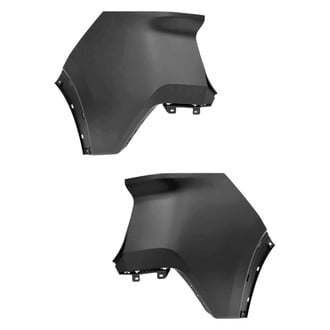 Replace® - Rear Driver and Passenger Side Bumper Cover Set (CAPA Certified)