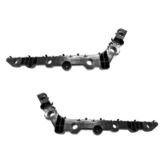Replace® - Rear Driver and Passenger Side Bumper Cover Support Rail Set (CAPA Certified)