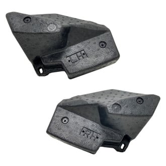 Replace® - Rear Driver and Passenger Side Bumper Absorber Set (Diamond Standard Line)