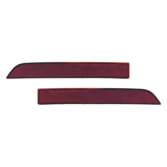Replace® - Rear Driver and Passenger Side Bumper Reflector Set (CAPA Certified)