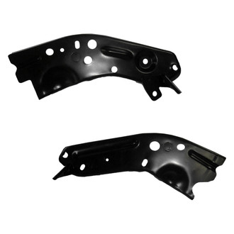 Replace® - Driver and Passenger Side Radiator Support Bracket Set (CAPA Certified)