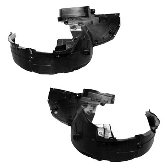 Replace® - Front Driver and Passenger Side Fender Liner Set (CAPA Certified)