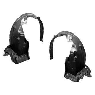Replace® - Front Driver and Passenger Side Fender Liner Set (Standard Line)