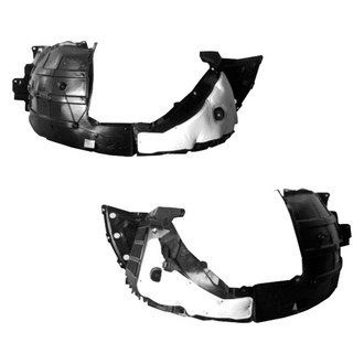Replace® - Front Driver and Passenger Side Fender Liner Set (Standard Line)