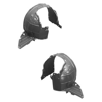 Replace® - Front Driver and Passenger Side Fender Liner Set (Standard Line)