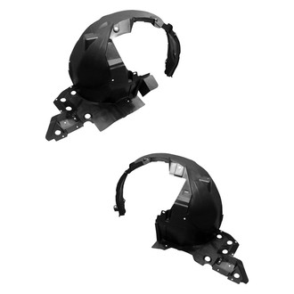 Replace® - Front Driver and Passenger Side Fender Liner Set (Standard Line)