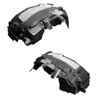 Replace® - Front Rearward Driver and Passenger Side Fender Liner Set (CAPA Certified)