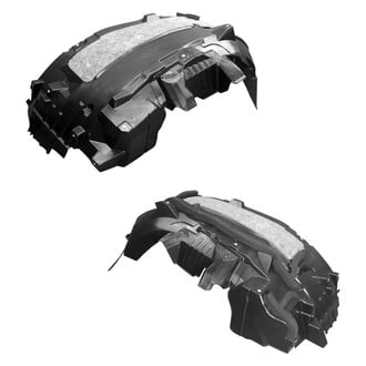 Replace® - Front Rearward Driver and Passenger Side Fender Liner Set (Standard Line)