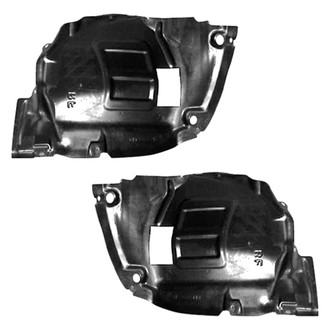 Replace® - Front Driver and Passenger Side Fender Liner Front Section Set (Standard Line)